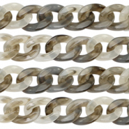 Acryl-Glieder 22mm Grey