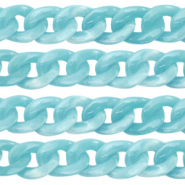 Acryl-Glieder 22mm Light blue