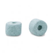 Perlen Griechische Keramik DQ 5mm Haze Blue