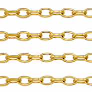Zubehör aus Stainless Steel - Rostfreiem Stahl Gliederkette Ankerkette Gold