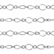 Zubehör aus Stainless Steel - Rostfreiem Stahl Gliederkette Ankerkette Silber