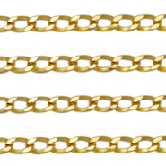 Zubehör aus Stainless Steel - Rostfreiem Stahl Cuban Gliederkette Gold