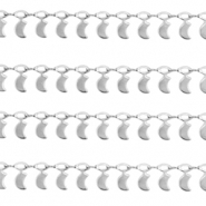 Zubehör aus Stainless Steel - Rostfreiem Stahl Moon Silber