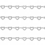 Zubehör aus Stainless Steel - Rostfreiem Stahl Heart Silber