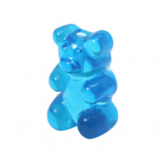 Anhänger aus resin Gummibärchen Blue