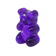 Anhänger aus resin Gummi Bear Purple