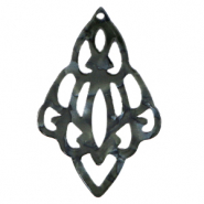 Anhänger aus Resin Barock Diamant Black