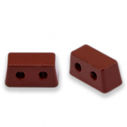 Tile bead Rechteck Winery brown
