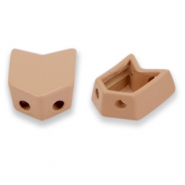Tile bead Pfeil Dusty rose