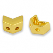 Tile bead Pfeil Gold