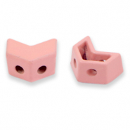 Tile bead Pfeil Rosette pink