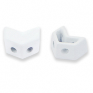 Tile bead Pfeil White