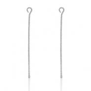 Zubeh&ouml;r aus Stainless Steel - Rostfreiem Stahl Kettelstifte 50mm Silber