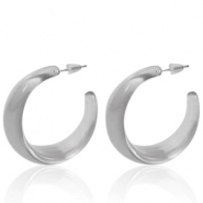 Musthave Ohrringe Creolen Grey
