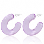 Musthave Ohrringe Creolen Lilac purple
