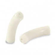 Perlen aus Acryl Tube Off white