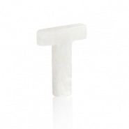 Anh&auml;nger Muschel S&uuml;&szlig;wasserperlmutt Buchstaben T White (Naturliche Farbe Muschel)