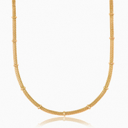 Stainless Steel - Rostfrei Stahl Kette Gold