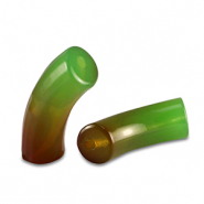 Perlen aus Acryl Tube Green