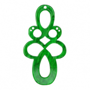 Anh&auml;nger aus Resin Barock Emerald green