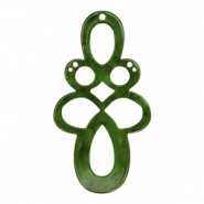 Anh&auml;nger aus Resin Barock Moss green