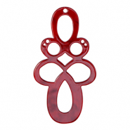 Anh&auml;nger aus Resin Barock Salsa red
