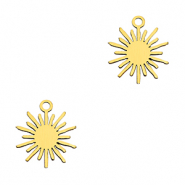 Anh&auml;nger aus Stainless Steel - Rostfreiem Stahl Sun Gold