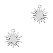 Anh&auml;nger aus Stainless Steel - Rostfreiem Stahl Sun Silver