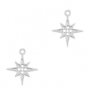 Anh&auml;nger aus Stainless Steel - Rostfreiem Stahl Star Silver