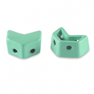 Tile bead Arrow Turquoise