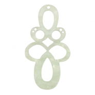 Anhänger aus Resin Barock Neo mint green