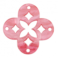 Anhänger aus Resin Mosaik Mellow rose