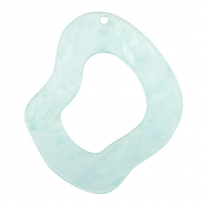 Anh&auml;nger aus Resin im Organicdesign Sky blue