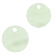 Anh&auml;nger aus Resin 12mm Neo mint green