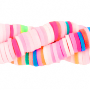 Perlen Katsuki 4mm Rainbow pink mix