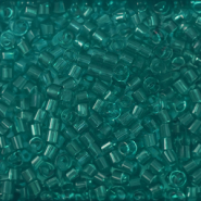 Miyuki Perlen 15/0 delica's Transparent Caribbean teal DBS1109