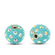 Perlen Bohemian Turquoise-strass
