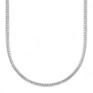 Stainless Steel - Rostfrei Stahl Kette Silver