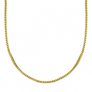 Stainless Steel - Rostfrei Stahl Kette Gold