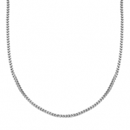 Stainless Steel - Rostfrei Stahl Kette Silver