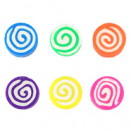 Perlen Polymer Twist Multicolor