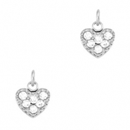 Anh&auml;nger aus Stainless Steel - Rostfreiem Stahl Heart Silver