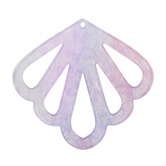 Anhänger aus Resin Shell Purple