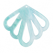 Anhänger aus Resin Shell Blue