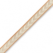 Schmucktextband Pfeil Sandstone brown