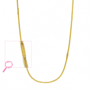 Stainless Steel - Rostfrei Stahl Kette Gold