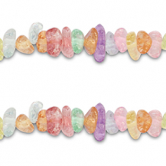 Perle Chip Steine Quarz Transparent multicolour