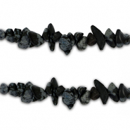 Perle Chip Steine Black-anthracite marble