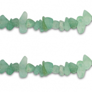 Perle Chip Steine Aventurinquarz Green