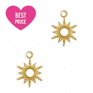 Anhänger aus Stainless Steel - Rostfreiem Stahl Star Gold